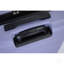 Ensemble de valises rigides extensibles pour PC 5 pièces avec verrou TSA et roues rotatives mauve clair, légères et durables