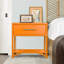 Olivia Collection 1 - Drawer Rattan Nightstand-1882194879