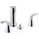 Kohler Coralais Vertical Spray Bidet Faucet with Lever Handles