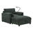 38" Single Sofa With Storage Ottoman-422417817