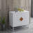 Cayenne 31.77'' W Metal Nightstand