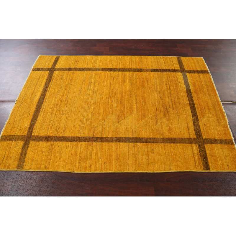 Tapis contemporain en laine Gabbeh Kashkoli