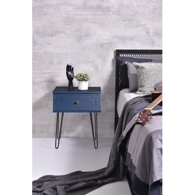 Honestee 50cm W Bedside Table