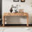 Modern Modern Entryway Table with Burl Wood Veneer,Suitable for Entryway, Hallway, Living Room, Foyer, Corridor-1128864716-1128864714