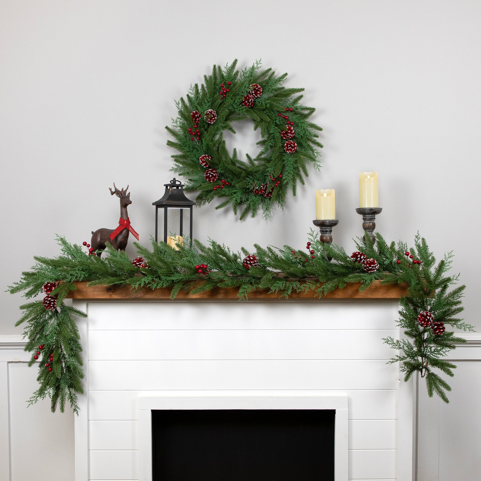 84" Fir Christmas Garland