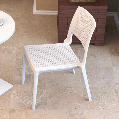 Chaise d'appoint empilable Martz