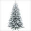 Arbre de Noël artificiel enneigé 6 pi avec 994 pointes, support en métal pliable, assemblage facile, arbre de Noël articulé pour la maison, le bureau, les Fêtes, vert-890058303