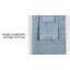 Ensemble de serviettes en coton 12 pièces Blue Nile Mills-958261701-958261745
