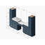 Ensemble de meuble-lavabo double 120 po Disar-119275937