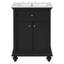 Meuble-lavabo autoportant 24 po avec lavabo et rangement polyvalent-133678031