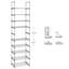 Blaris 10 Pair Shoe Rack-811510405