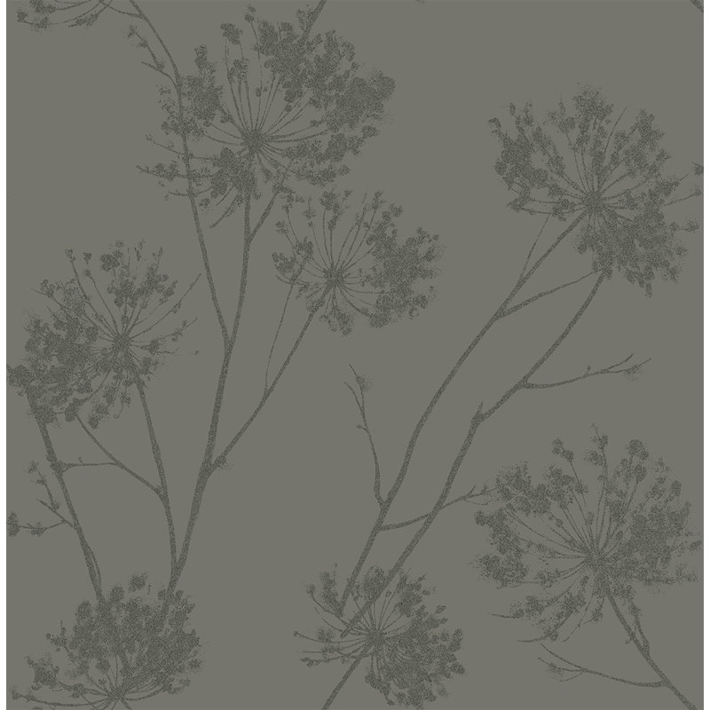 Rouleau de papier peint L 33 pi x l 20,9 po Hansruhelm, Zinc