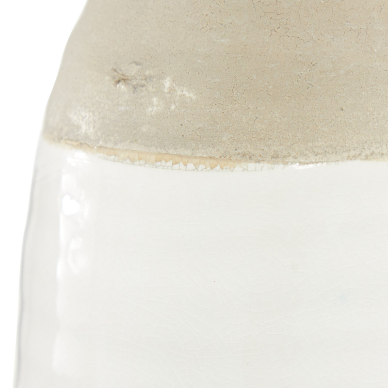 Ceramic Decorative Vase, 14" H x 5" W x 5" D