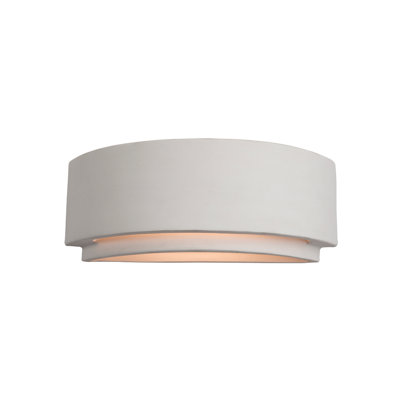 Ceramic Flush Mounted Sconce