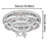 Joshie 8 - Light LED Tiered Chandelier