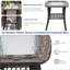 Chaise berçante d'extérieur en osier Anup-1748681976