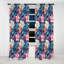 Floral Mirage - motif tropical I - Rideau floral - Rideau floral occultant en velours - 1 panneau-107549424