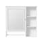 Meuble-lavabo 30 po avec lavabo, 3 tiroirs, tablettes réglables, autoportant avec miroir-65633265