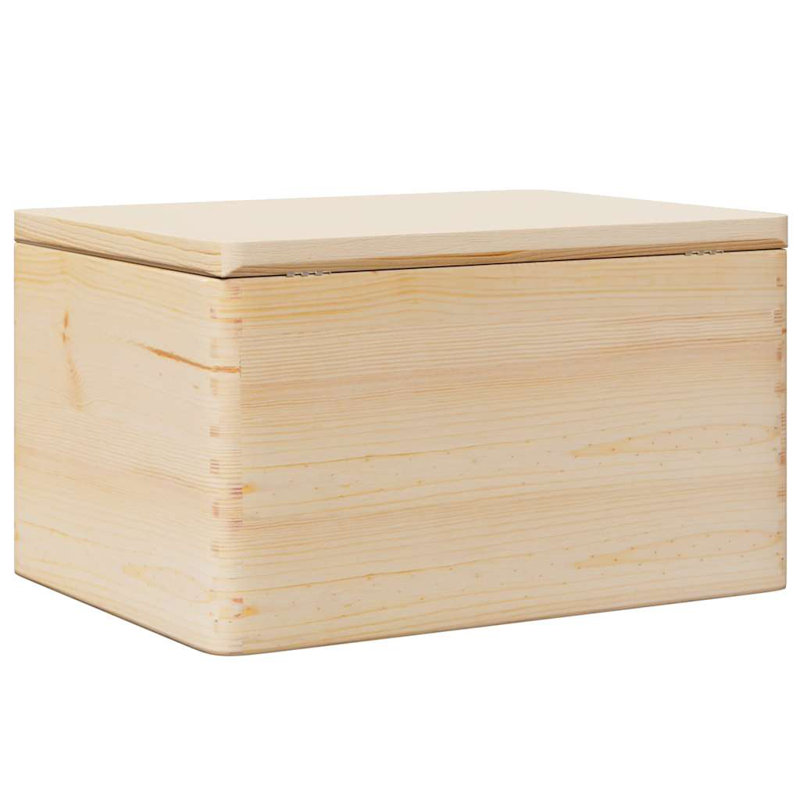  Grande boîte en bois, Beige