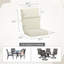Ensemble de 4 coussins de chaise d'extérieur-550578363