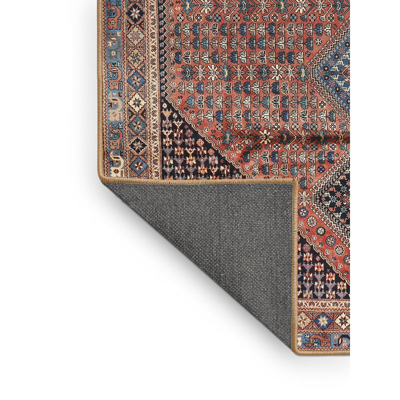Tapis brun Southwestern, Rectangle 2 pi x 4 pi