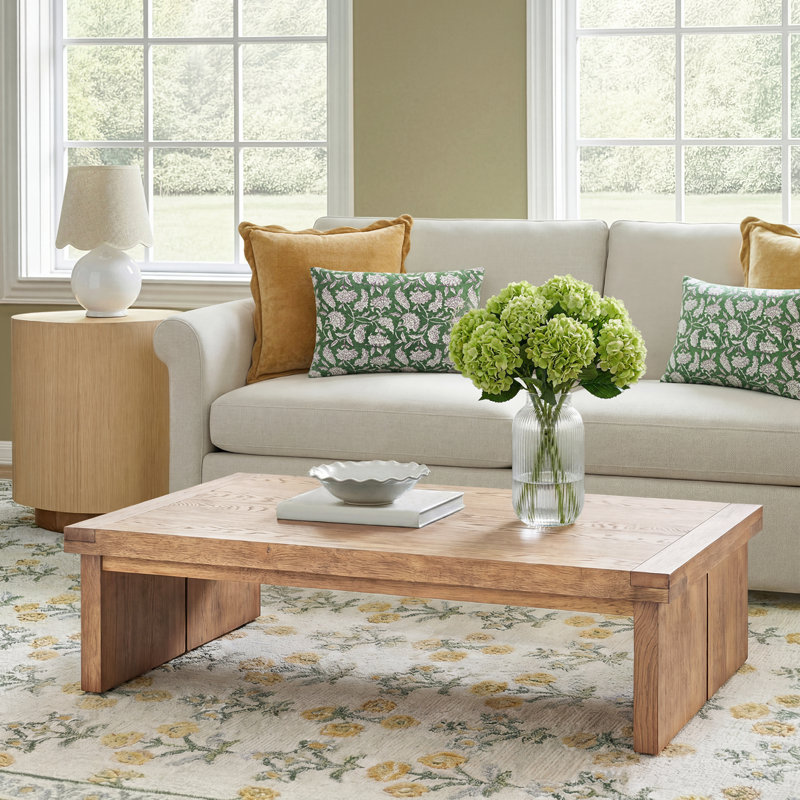 Nemo Single Coffee Table, Worn Oak Veneer