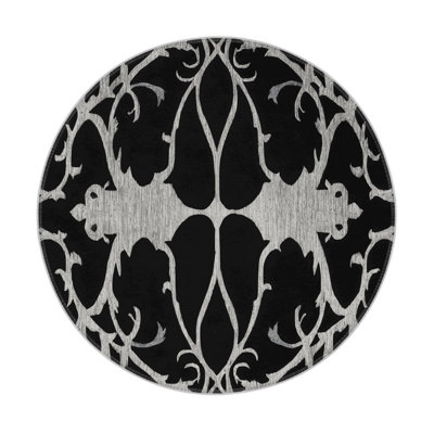 Shadowed Rose Indoor And Outdoor Area Rug
