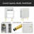 Melanciano 21.6'' Single Bathroom Vanity with Cultured Marble Top