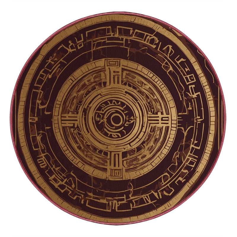 Tapis velours Arboretum, Rond 7 pi