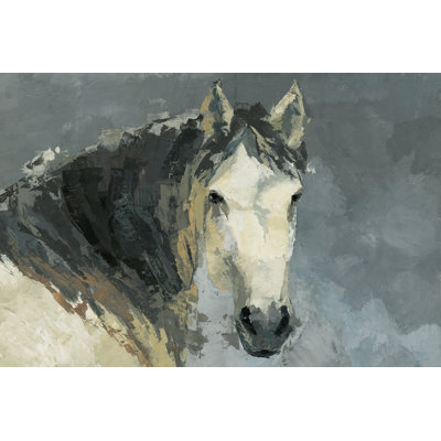 " Dark-Haired Horse " by Parvez Taj