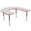 Table d'activité 60 "x 66" en forme de T avec pieds réglables-538156477-580520419-592723504