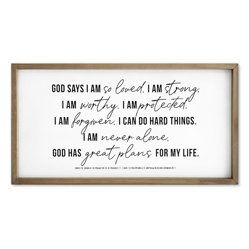 Religious & Spiritual Box Signs & Plaques