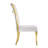 Ismahan 19.7 " H Velvet Upholstered Stainless Steel Side Chair