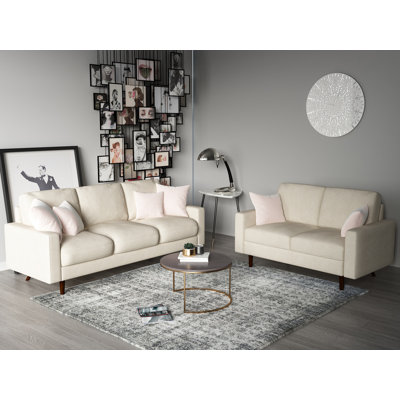 Macsen 2 Piece Standard Living Room Set