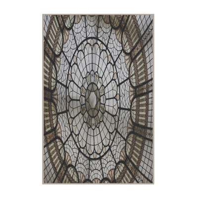 Tapis gris / brun Power Loom