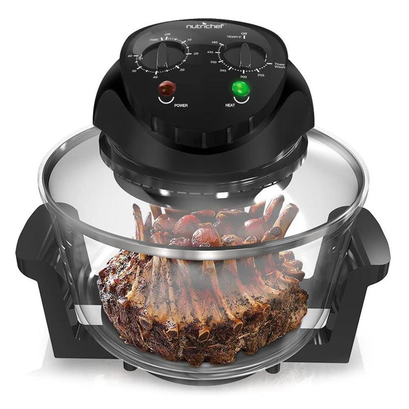 NutriChef 17.1 Qt. Kitchen Countertop Air Fryer