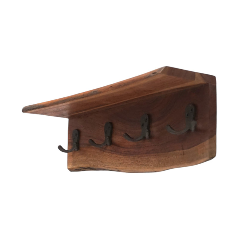 Portemanteaux en bois d'acacia