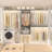20"-95" Closet System with Two Shelves (Can Be Cut To Fit)-606071566