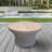 Round Teak Solid Wood Outdoor Side Table , 40 " W 40 " D