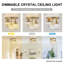 Plafonnier semi-encastré 3 lumières-684663081