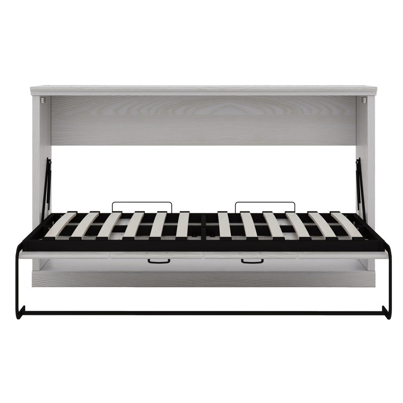 Horizontal Murphy Bed Cabinet Twin Size