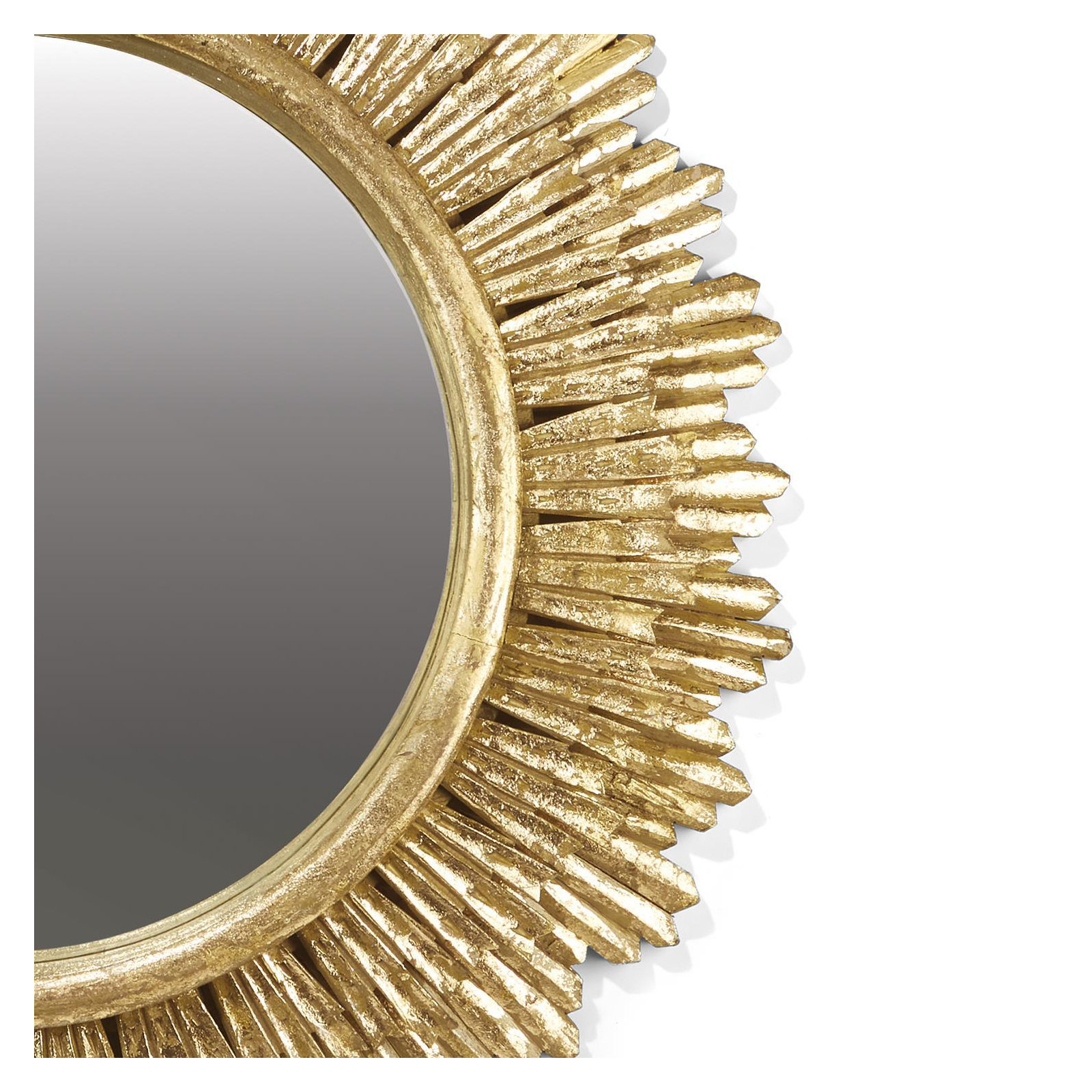 Grand Soleil Gold Leaf Mirror