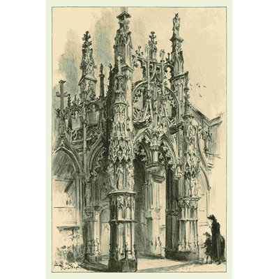 " Ornate Facade IV " by A. Robida