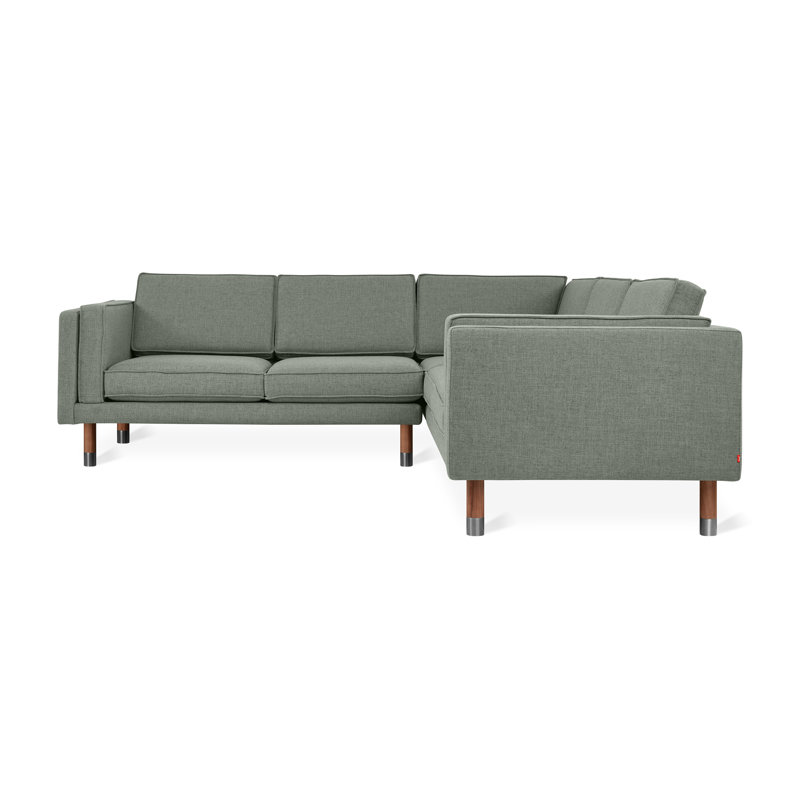 Augusta Bi-Sectional, Caledon Cinder Polyester Blend
