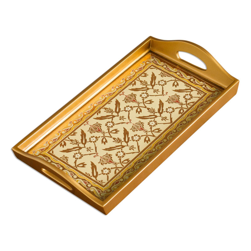 Parenteau Glass Decorative Tray