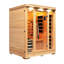 3 Person Hybrid Sauna With Traditional & Full Spectrum Infrared Complete Heat