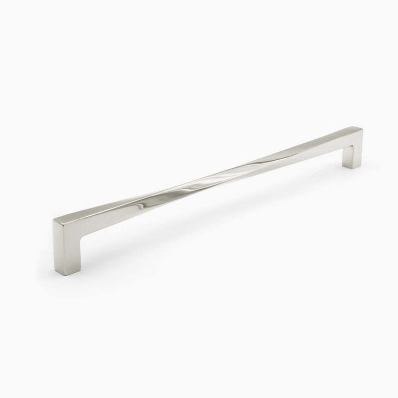 Twist Appliance Pull, Polished Nickel, 18"