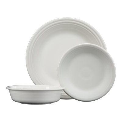 Fiesta Classic Rim 3-Piece Place Setting, Service for 1