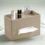 Couvercle de boîte à mouchoirs rectangulaire en cuir synthétique avec plateau de rangement, porte-organisateur décoratif pour salle de bain, chambre à coucher, bureau, convient aux grandes boîtes à mouchoirs