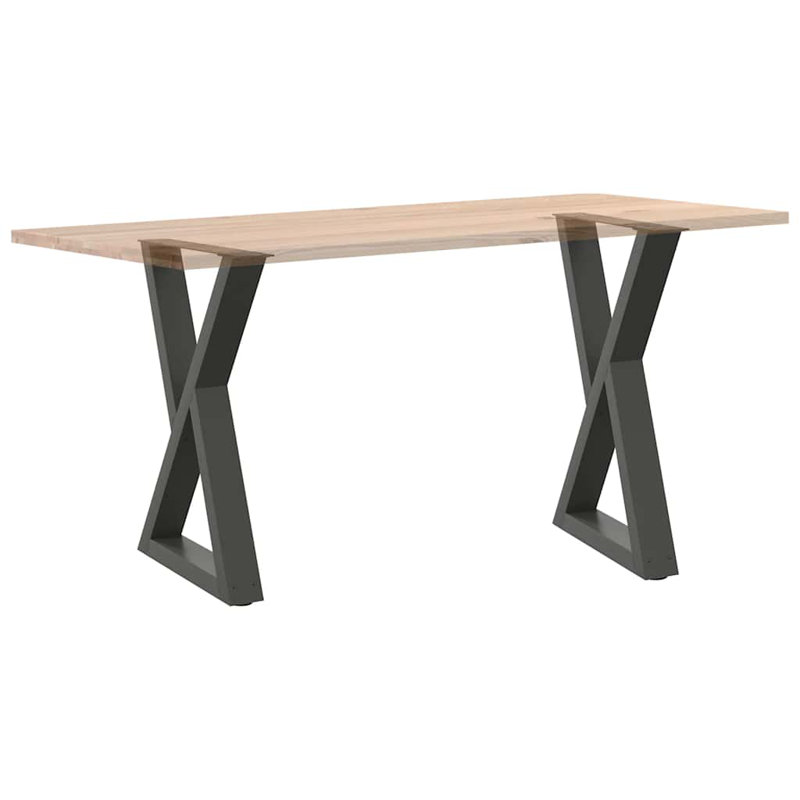 Table Leg, 73.3cm H x 60cm W, Anthracite